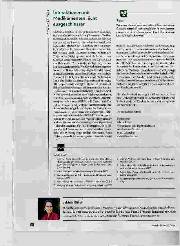 Vorschauseite 5: Phytotherapie für mehr Gelassenheit und besseren Schlaf