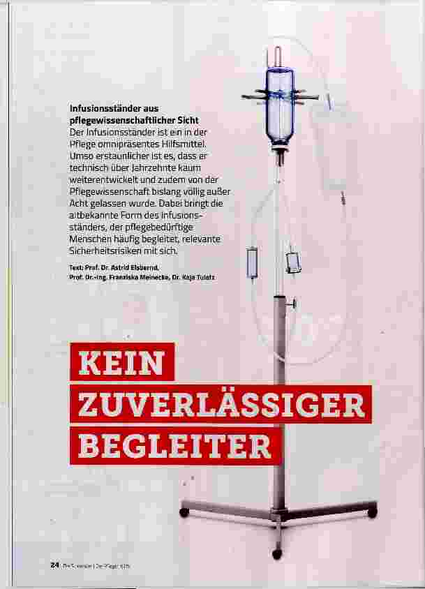 Vorschauseite 1: KEIN ZUVERLÄSSIGER BEGLEITER