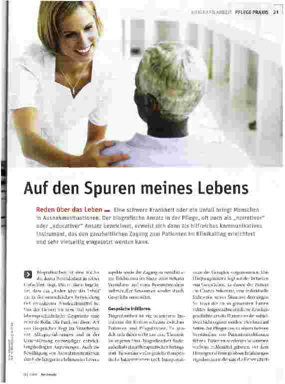 Vorschauseite 1: Auf den Spuren meines Lebens