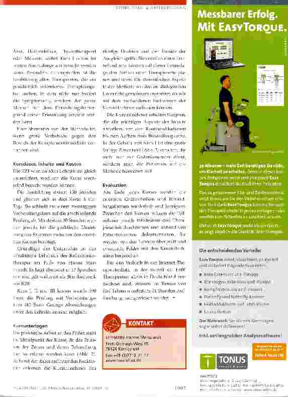 Vorschauseite 3: Reflexzonentherapie am Fuß (RZF)