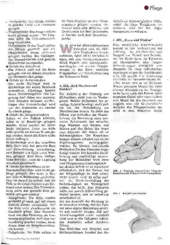Vorschauseite 3: Pflege und Betreuung von Patienten mit rheumatischen Erkrankungen