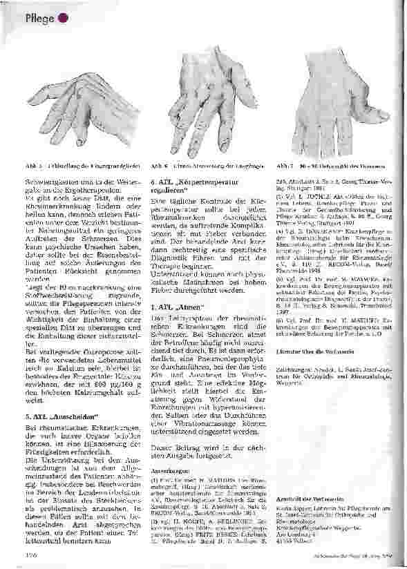 Vorschauseite 4: Pflege und Betreuung von Patienten mit rheumatischen Erkrankungen