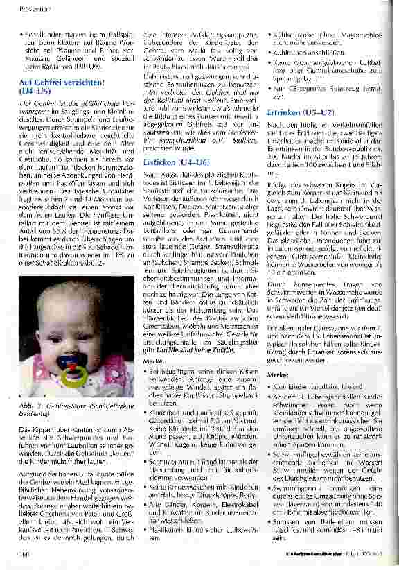 Vorschauseite 2: Kinderunfälle Usachen und Tips zur Prävention