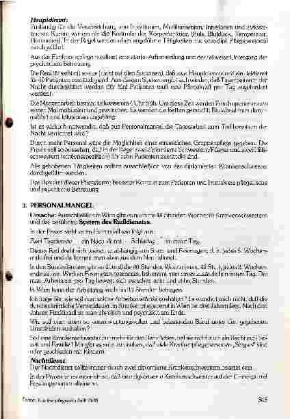Vorschauseite 2: Alltag der Krankenschwestern - Rehabilitation des Schwestern-Berufes