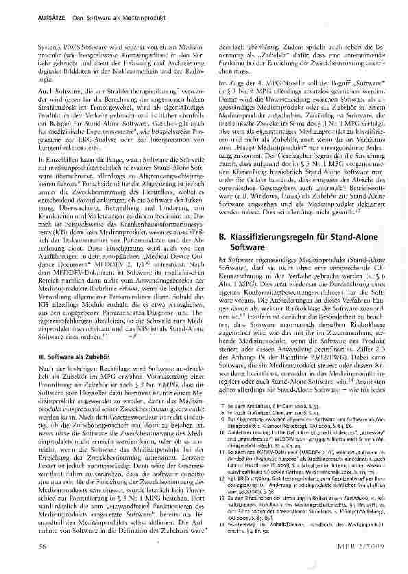Vorschauseite 2: Software als Medizinprodukt