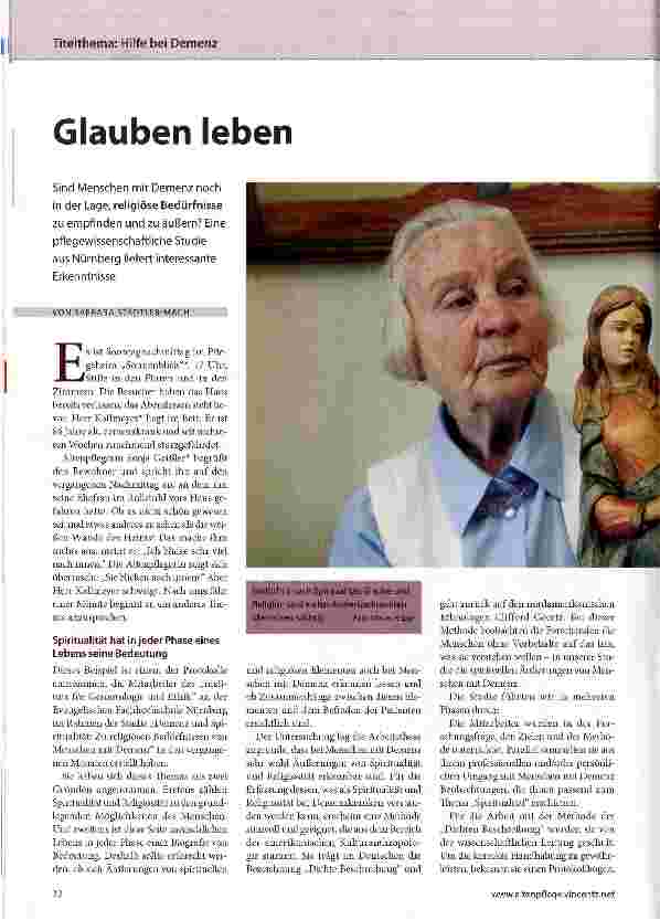 Vorschauseite 1: Glauben leben