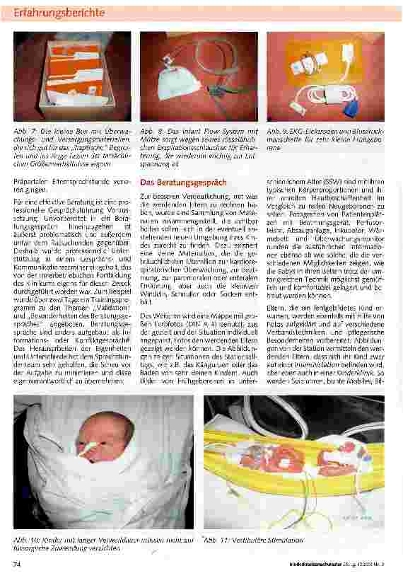 Vorschauseite 4: Präpartale Elternsprechstunde
