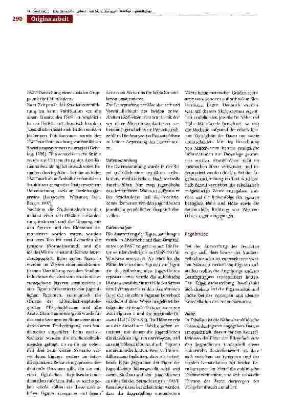 Vorschauseite 4: Die Beziehung zum interdisziplinären Behandlungsteam aus Sicht nierentransplantierter Jugendlicher