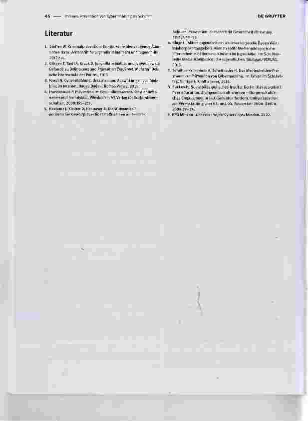 Vorschauseite 3: Prävention von Cybermobbing an Schulen