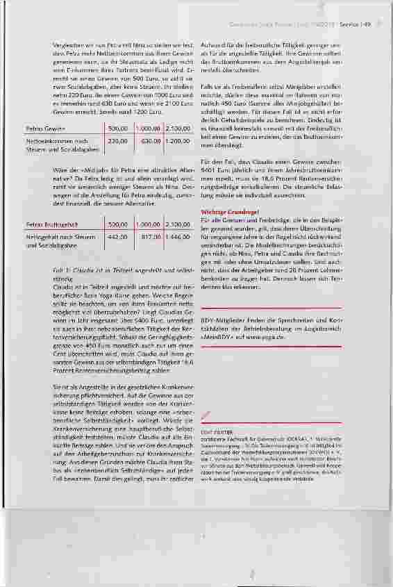 Vorschauseite 3: Mehr Netto vom Brutto - Gestaltungsspielräume durch Statuswechsel