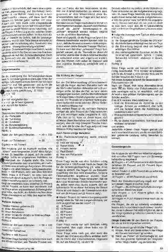Vorschauseite 2: Zu leicht, zu schwer! Überlegungen zu Multiple choice-Aufgaben
