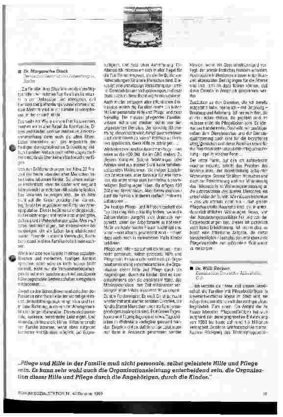 Vorschauseite 3: Unsere Gesellschaft nutzt Familien mit Plfegebedürftigen schamlos aus - Experten-Anhörung der SPD