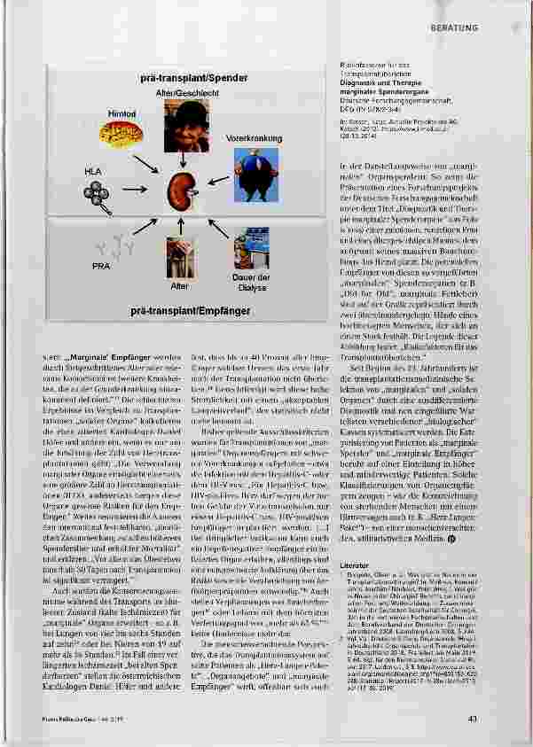 Vorschauseite 2: Marginale Spender - „Marginale Empfänger: eine Strategie zur Vergrößerung des „Spenderpools