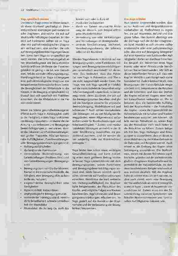 Vorschauseite 3: Yoga präventiv und therapeutisch wirkungsvoll nutzen