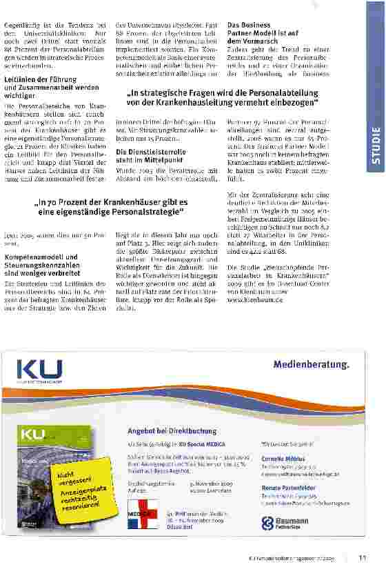 Vorschauseite 2: Harter Wettbewerb um gutes Personal