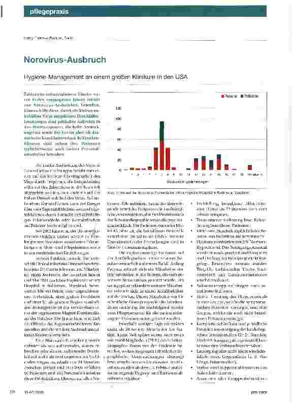 Vorschauseite 1: Norovirus-Ausbruch