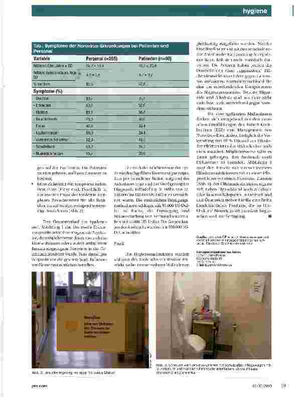 Vorschauseite 2: Norovirus-Ausbruch