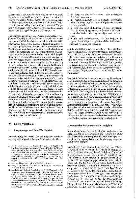 Vorschauseite 5: ARGE Irrungen und Wirrungen - Kein Ende in Sicht