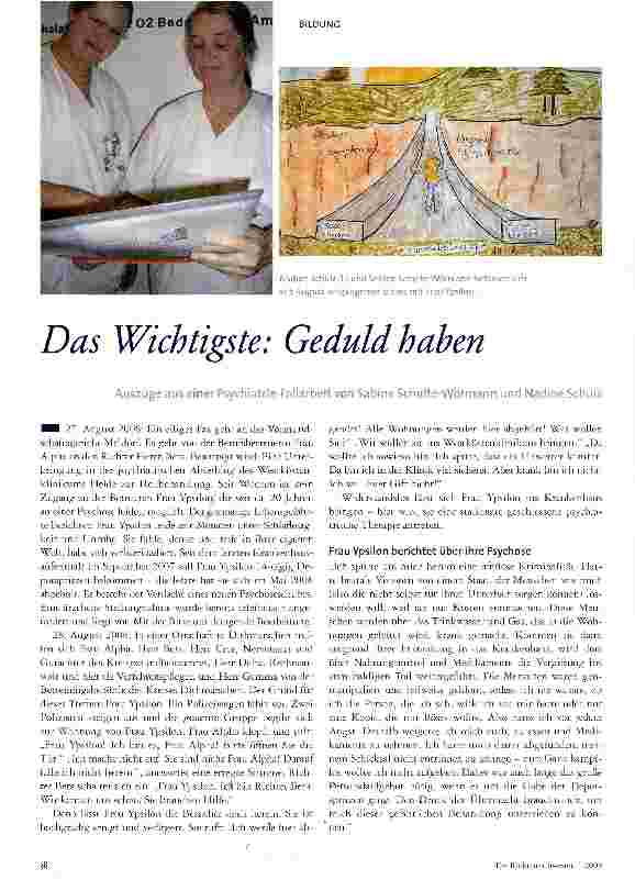 Vorschauseite 1: Das Wichtigste: Geduld haben