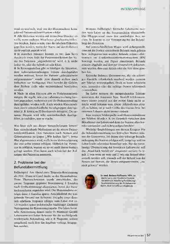 Vorschauseite 2: Fehler bei Laboruntersuchungen vermeiden