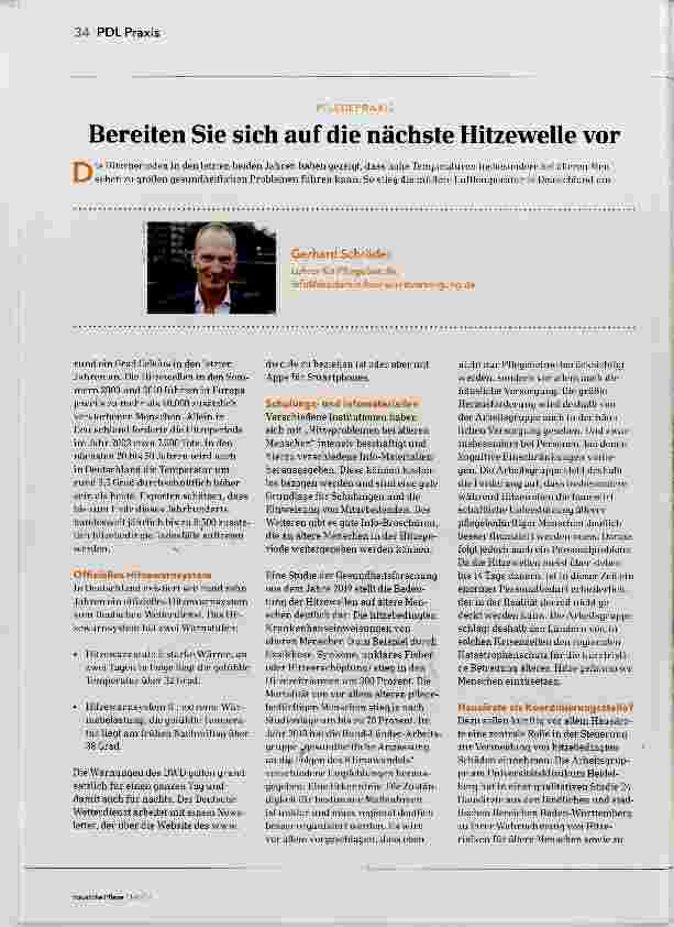 Vorschauseite 1: Bereiten Sie sich auf die nächste Hitzewelle vor