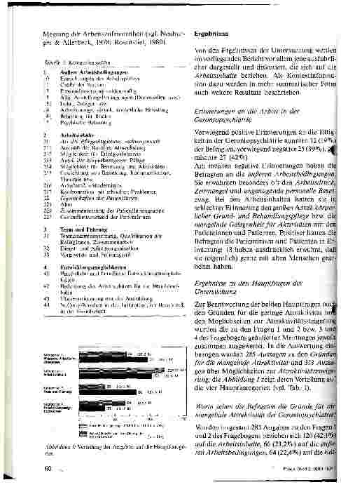 Vorschauseite 3: Die gerontopsychiatrie als Arbeitsplatz für diplomierte Psychiatrieschwestern und Pfleger