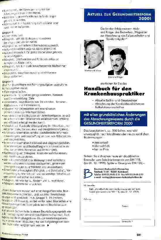 Vorschauseite 5: Sind unsere Tarifvertragssysteme noch zeitgemäß? Es gibt bereits Alternativen - Reform der Struktur auch hier nötig