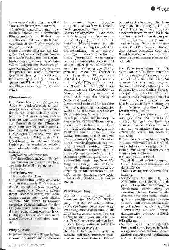Vorschauseite 5: Komplikationen während der Hämodialyse