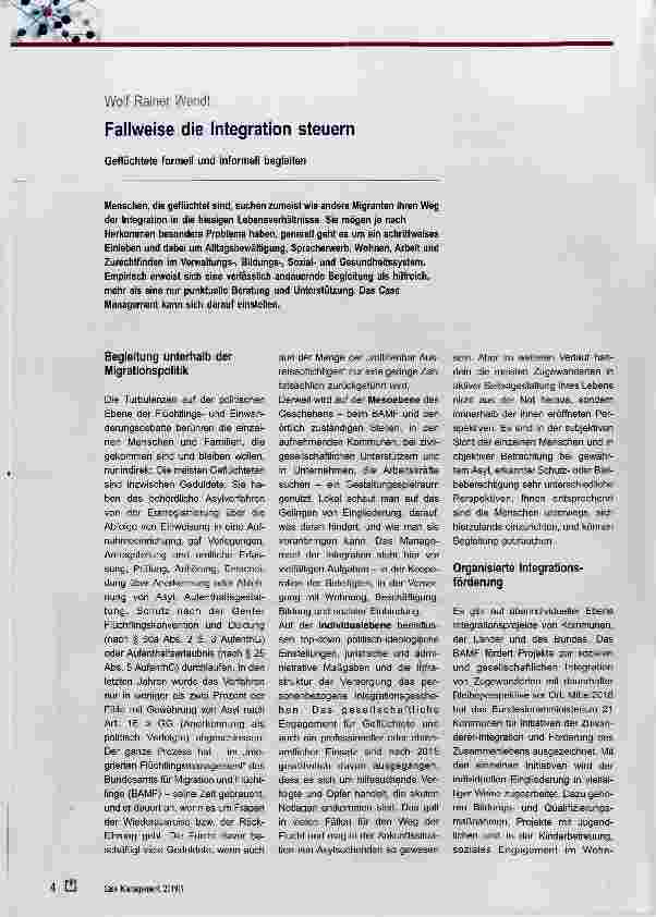 Vorschauseite 1: Fallweise die Integration steuern