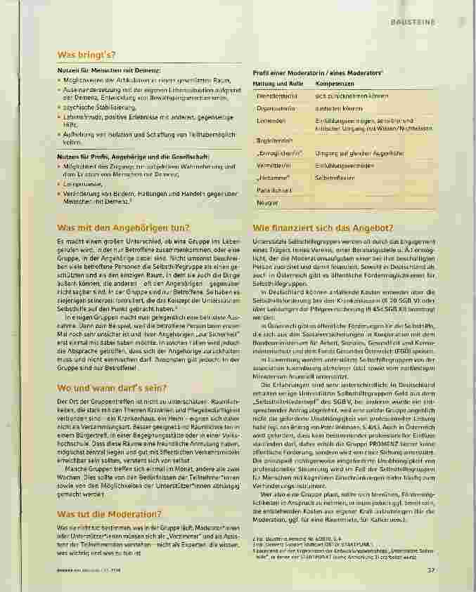Vorschauseite 3: Bausteineidemenz Handlungswissen für den beruflichen Alltag Initiieren, begleiten, unterstützen!