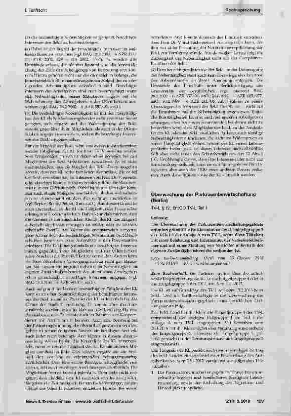 Vorschauseite 3: Nebentätigkeit Interessenkonflikt