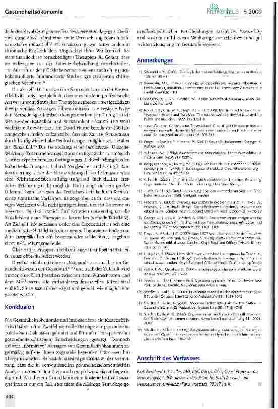 Vorschauseite 6: Funktionsweise und Probleme der Kosteneffektivitätsanalyse im Gesundheitswesen