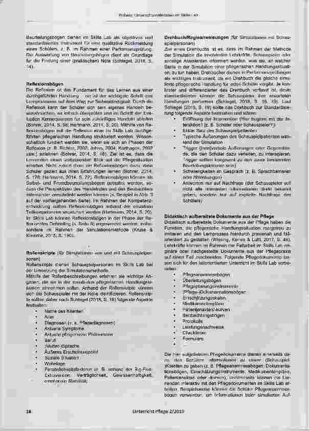 Vorschauseite 5: Unterrichtsmaterialien im Skills Lab
