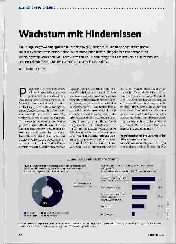 Vorschauseite 1: Wachstum mit Hindernissen