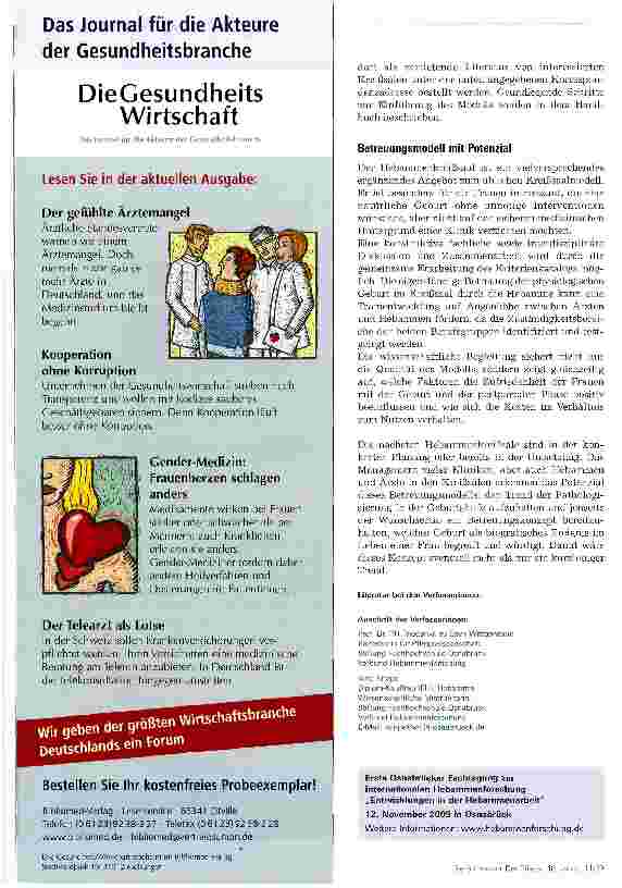 Vorschauseite 5: Ganz in den Händen der Hebamme