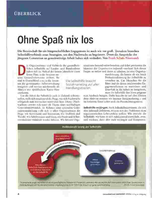 Vorschauseite 1: Ohne Spaß nix los