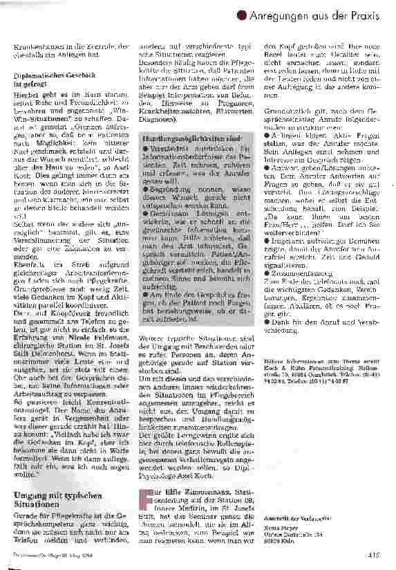 Vorschauseite 4: Bei einem Lächeln am Telefon geht für den Anrufer die Sonne auf Neuer Trend: Schulungen in kundenorientiertem Telefonieren