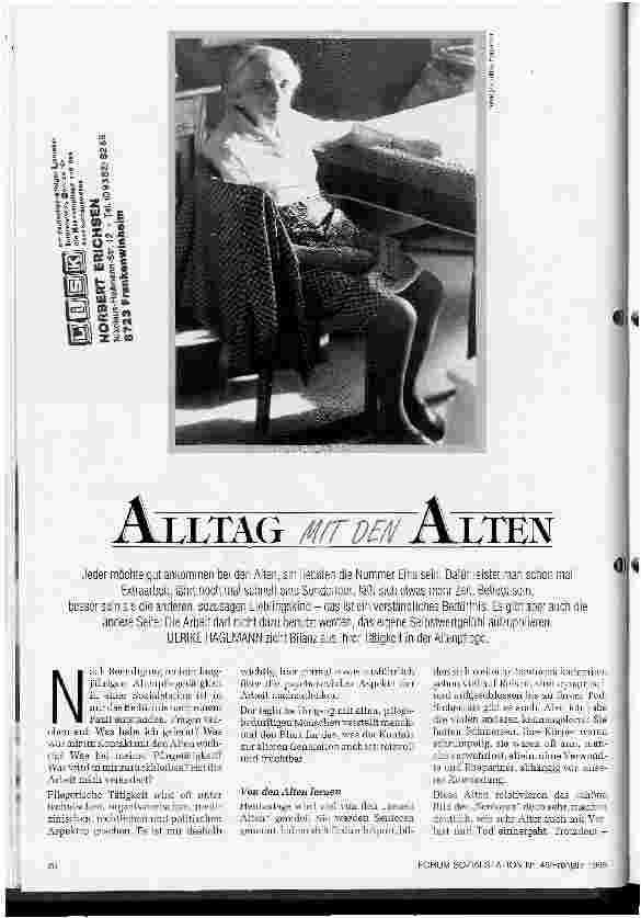 Vorschauseite 1: Alltag mit dem Altern