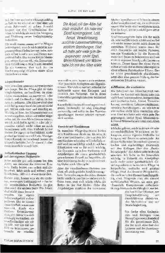Vorschauseite 4: Alltag mit dem Altern
