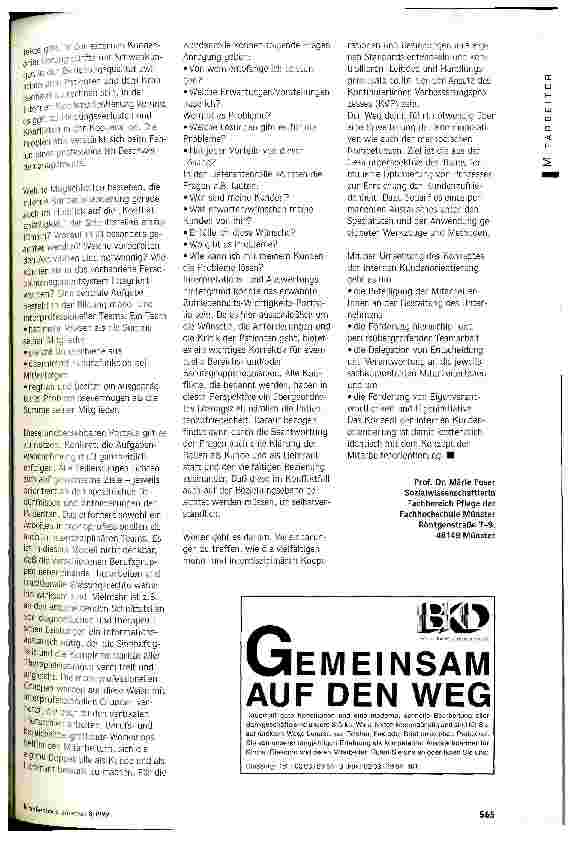 Vorschauseite 4: Kunde und Lieferant zugleich Konzept der internen Kundenorientierung