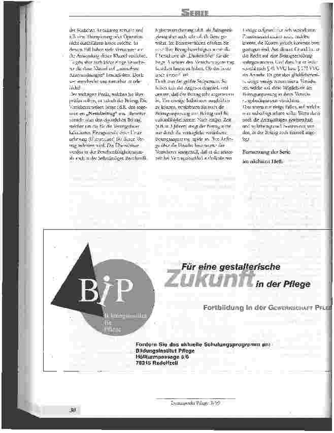 Vorschauseite 3: Risiken in der Pflege