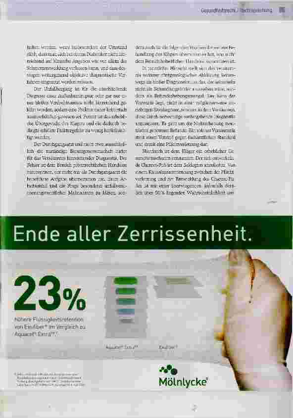 Vorschauseite 3: Gesteigerte Befunderhebungspflichten bei Patienten mit diabetischer Polyneuropathie