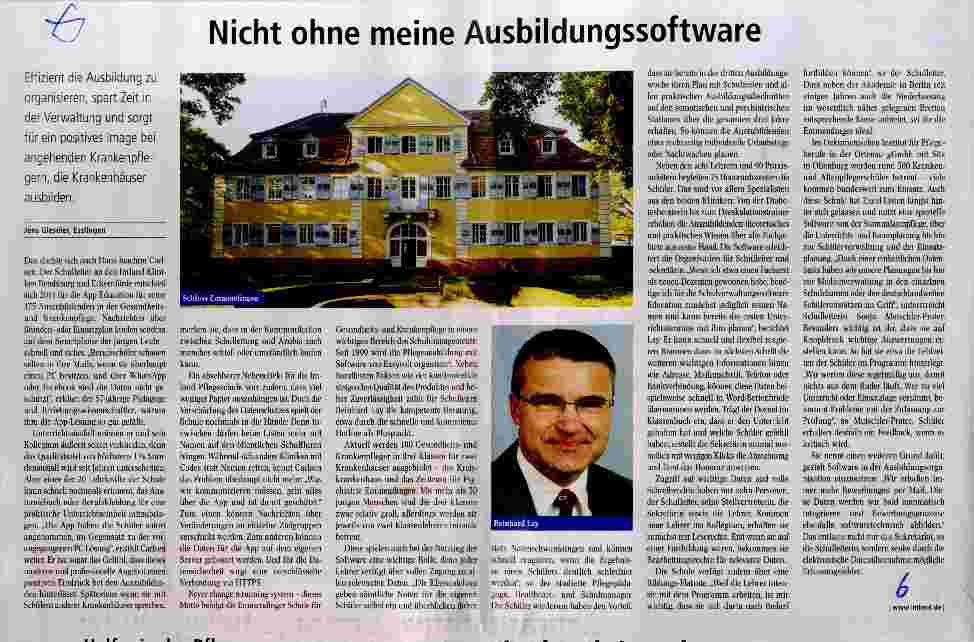 Vorschauseite 1: Nicht ohne meine Ausbildungssoftware