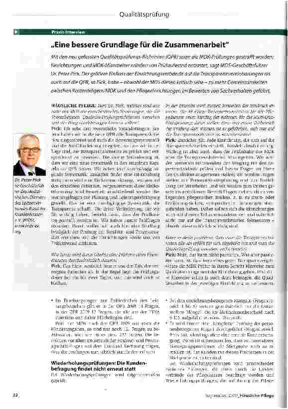Vorschauseite 1: „Eine bessere Grundlage für die Zusammenarbeit
