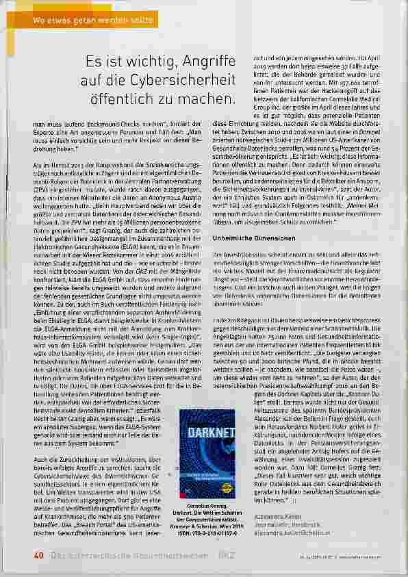 Vorschauseite 3: Angemessene Paranoia