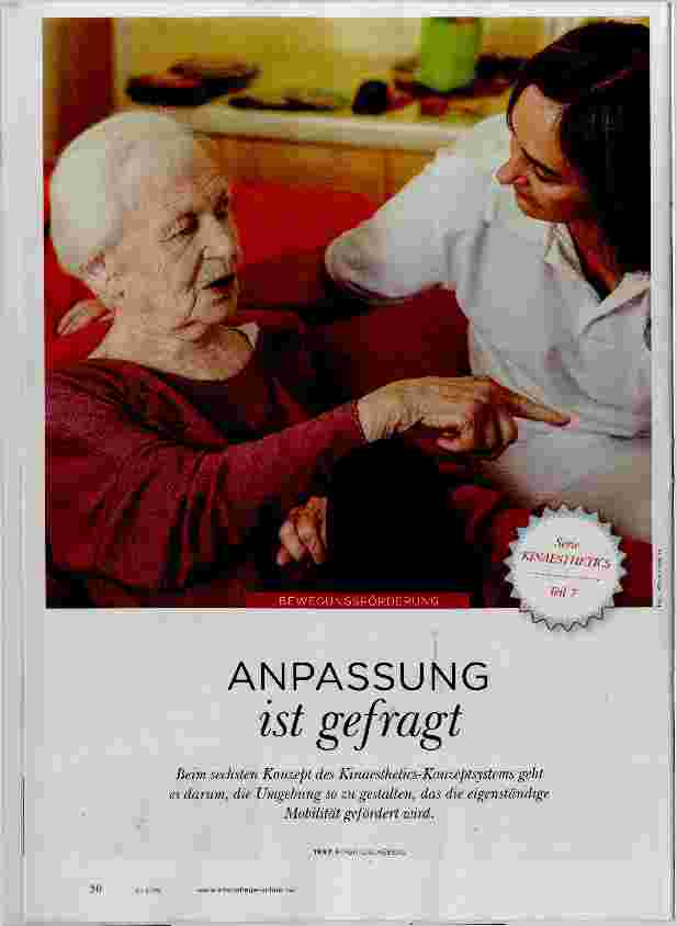 Vorschauseite 1: ANPASSUNG ist gefragt