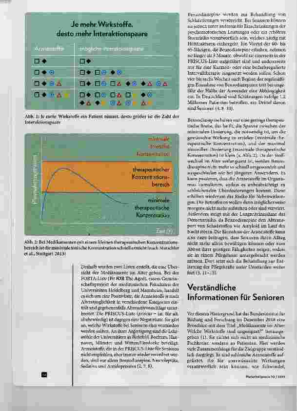 Vorschauseite 3: Medikamente im Alter