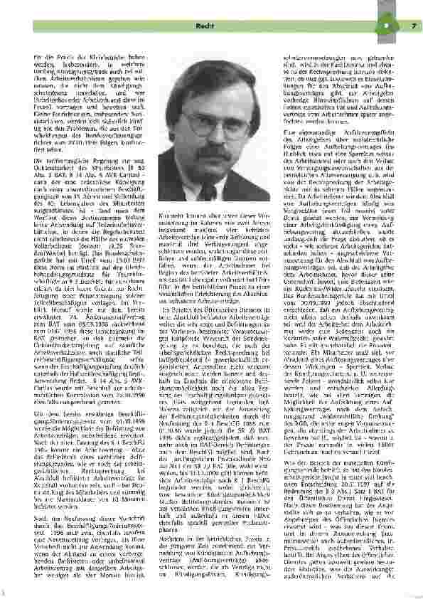 Vorschauseite 4: Arbeitsrecht, auf dem Weg wohin? Teil II