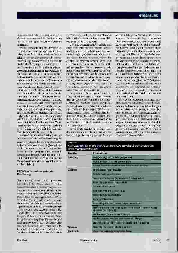 Vorschauseite 2: Nährstoff Zufuhr ohne Lebensmittel