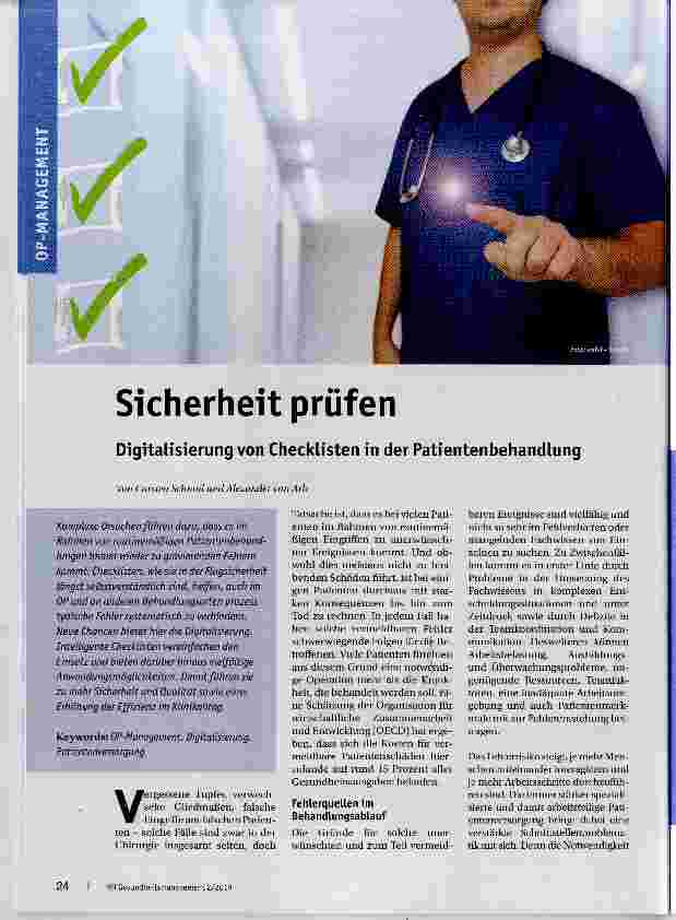 Vorschauseite 1: Sicherheit prüfen